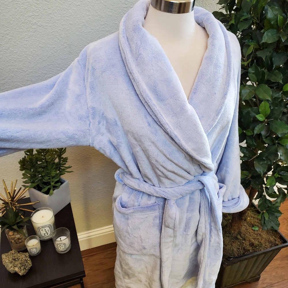Blue Super Plush Robe - Picture 8 of 8